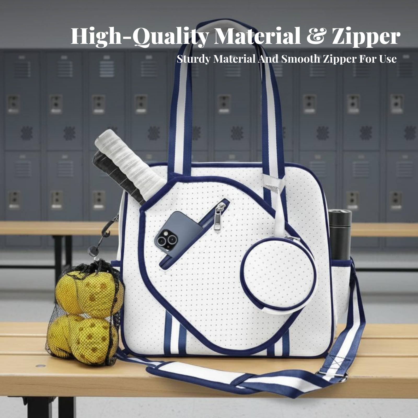 Tote Bag Beach - Tas Tempat Dayung Pickleball, Tas Pickleball