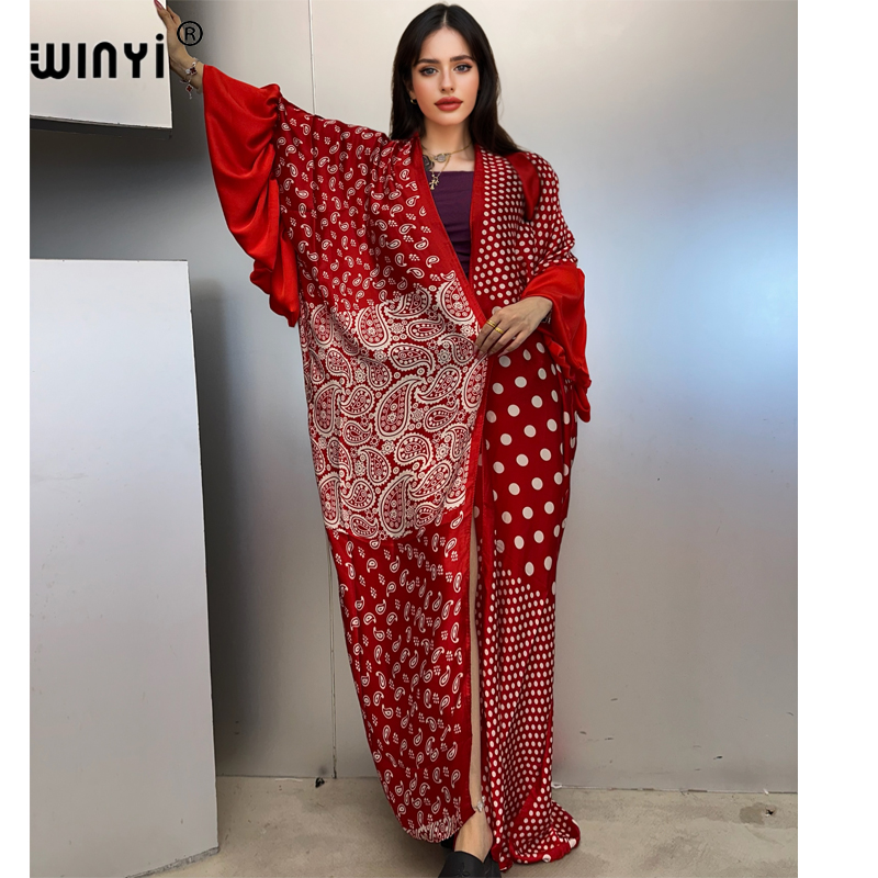Gaun Kimono Musim Panas WINYI, - Cover Up Kaftan ulasan dan harga