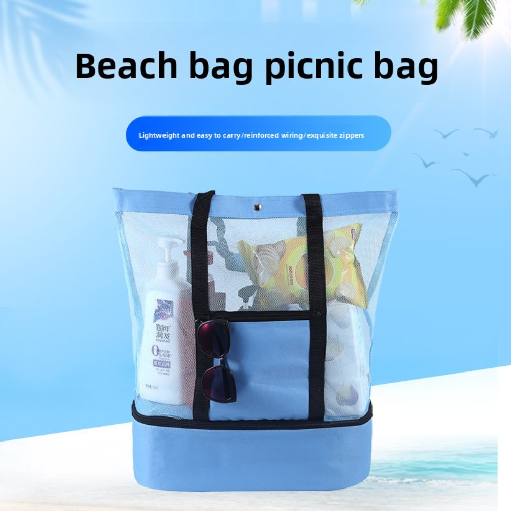 1pc Tas Pendingin Termal Multi - Tote Bag Beach ulasan dan harga