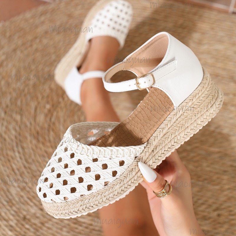 Sandal Espadrille Wanita Boho  - Wedge Espadrille Women ulasan dan harga
