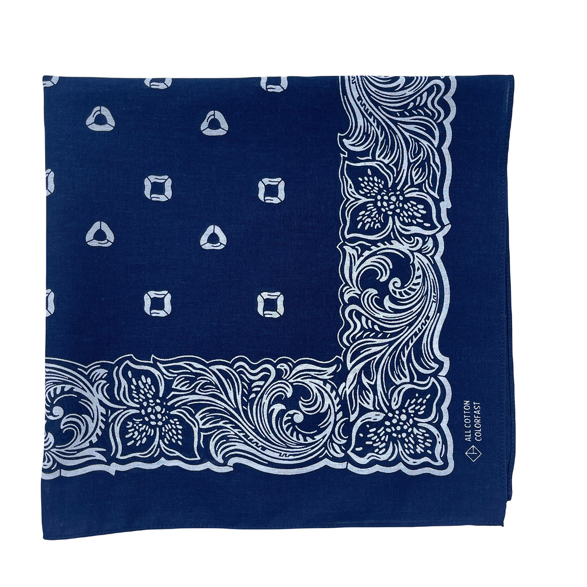 Navy Blue syal persegi katun H - Headband Summer Knit ulasan dan harga
