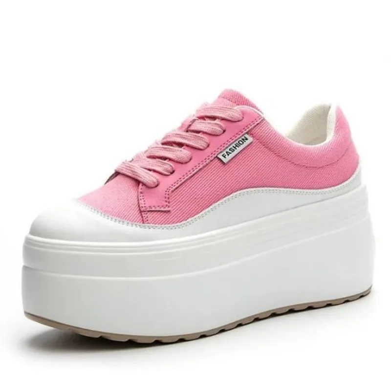 8cm baru kanvas kulit asli wan - Wedge Espadrille Women ulasan dan harga