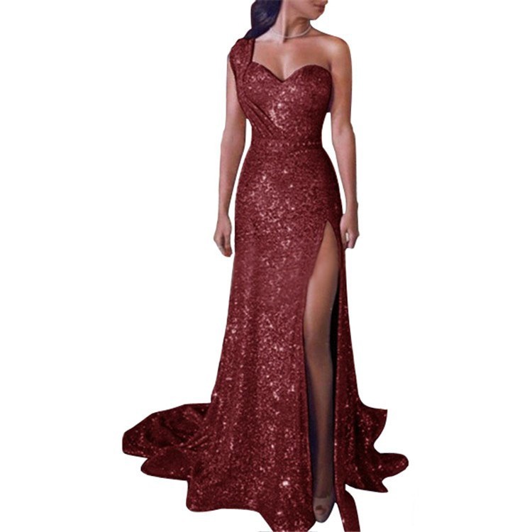 Gaun Prom Elegan, Gaun Maxi Ha - Maxi Dress Halter ulasan dan harga