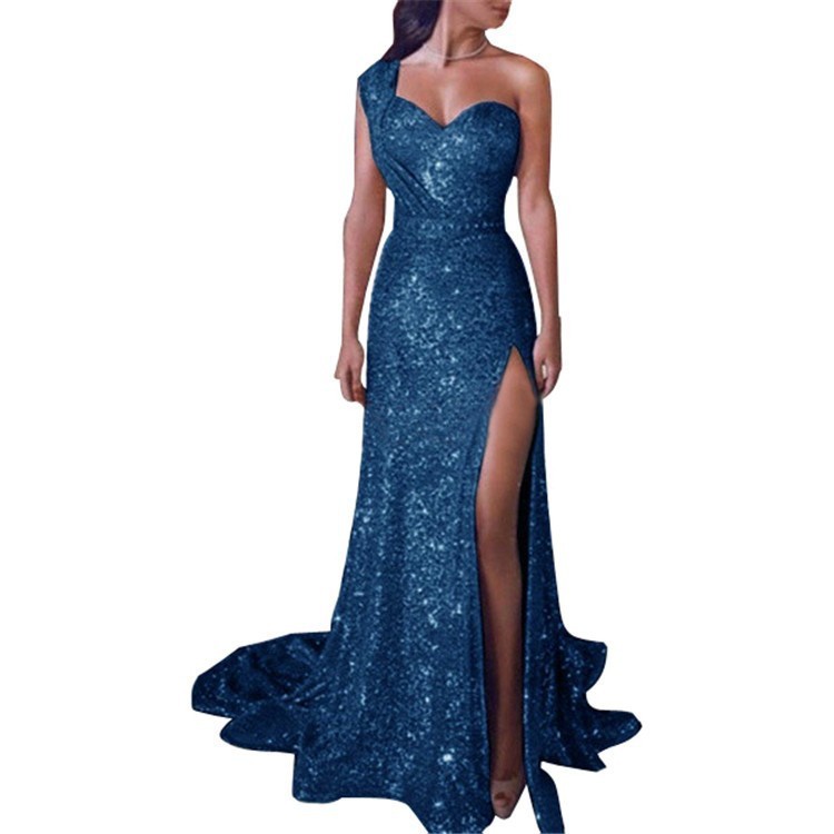 Gaun Prom Elegan, Gaun Maxi Ha - Maxi Dress Halter ulasan dan harga