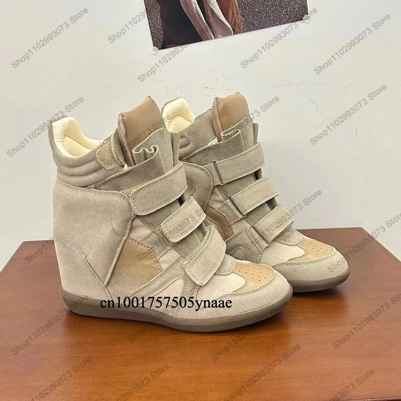 Sepatu Sneakers Wanita Hak Tin - Wedge Espadrille Women ulasan dan harga